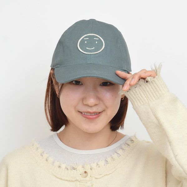 オーガニックコットン キッズベースボールキャップ