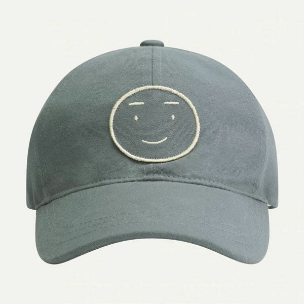 オーガニックコットン キッズベースボールキャップ