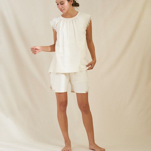 オーガニックコットン スズラン腹巻キュロット