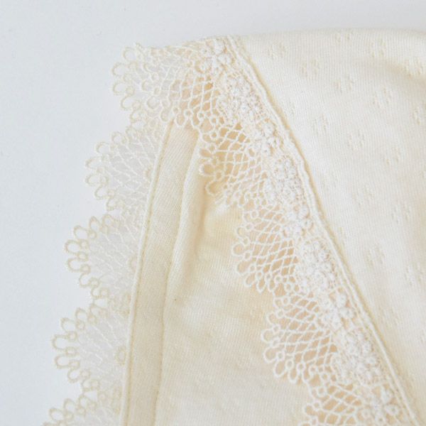 オーガニックコットン スズラン半袖トップス