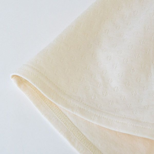 オーガニックコットン スズラン半袖トップス