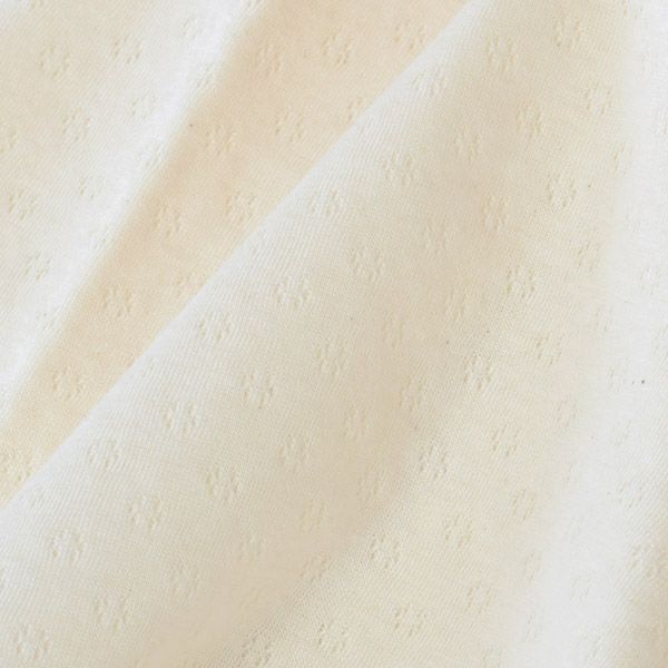 オーガニックコットン スズラン半袖トップス