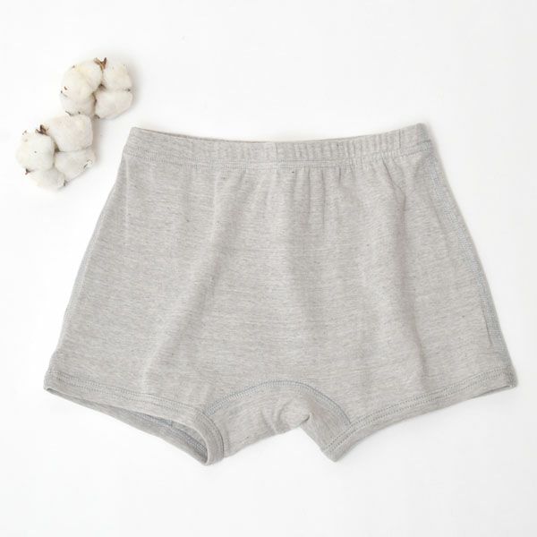 オーガニックコットン ジュニアボクサー（ベンガラ染め）