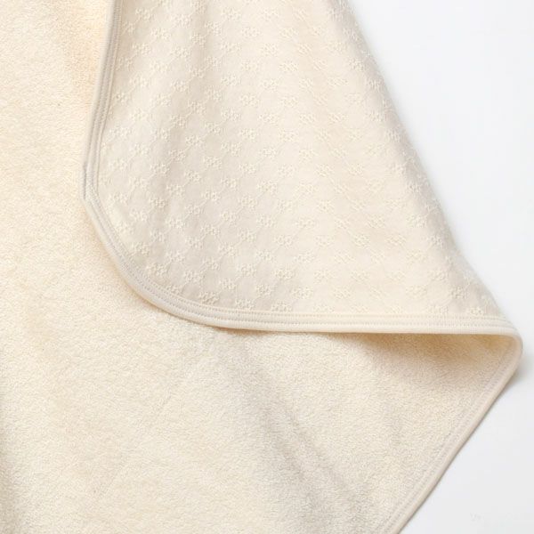 オーガニックコットン ジャガード×パイルアフガン