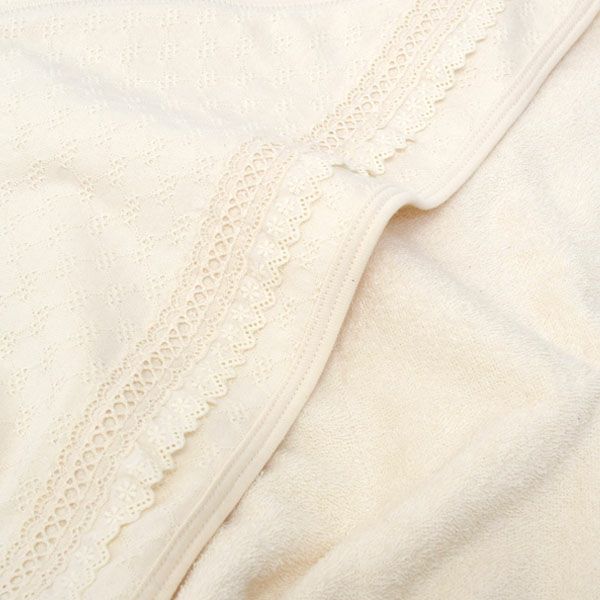 オーガニックコットン ジャガード×パイルアフガン