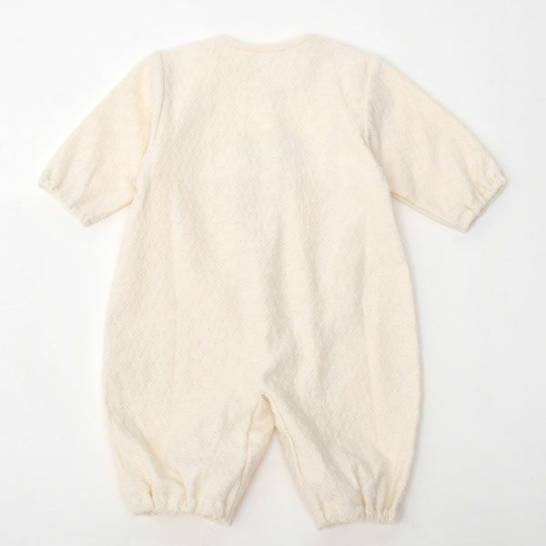 オーガニックコットン ベビー ジャガード×パイル2wayドレス