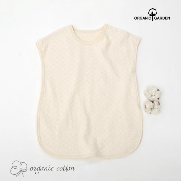 オーガニックコットン ベビー ジャガード×パイルスリーパー