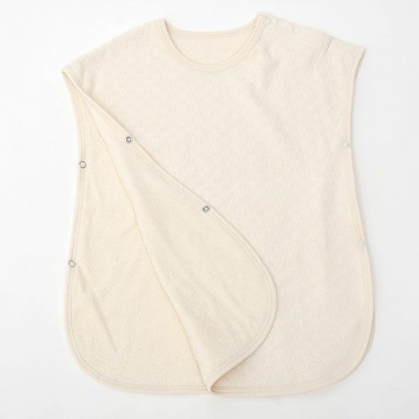 オーガニックコットン ベビー ジャガード×パイルスリーパー