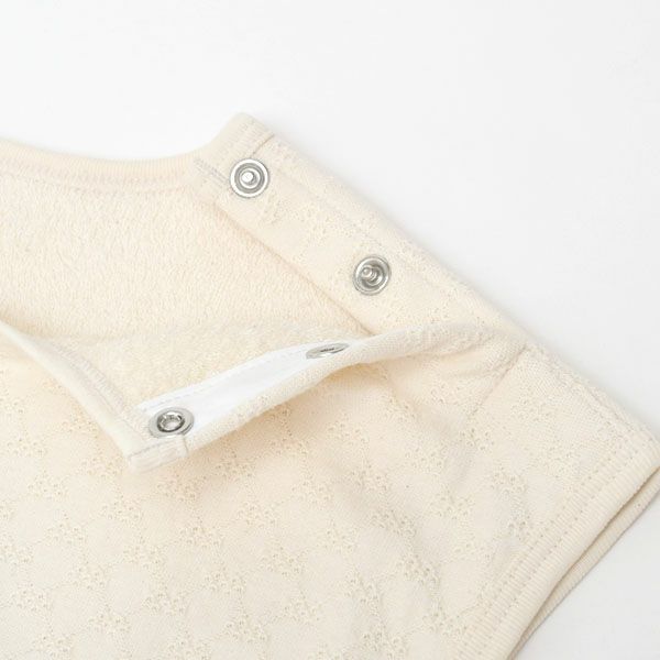 オーガニックコットン ベビー ジャガード×パイルスリーパー