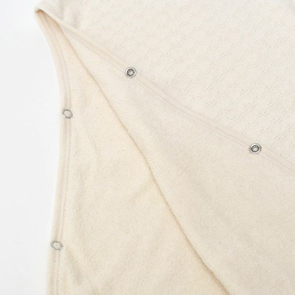 オーガニックコットン ベビー ジャガード×パイルスリーパー