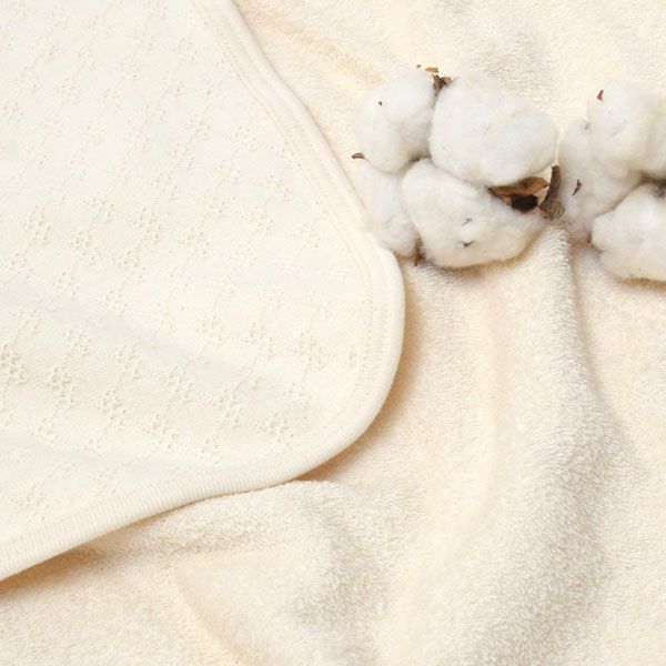 オーガニックコットン ベビー ジャガード×パイルスリーパー