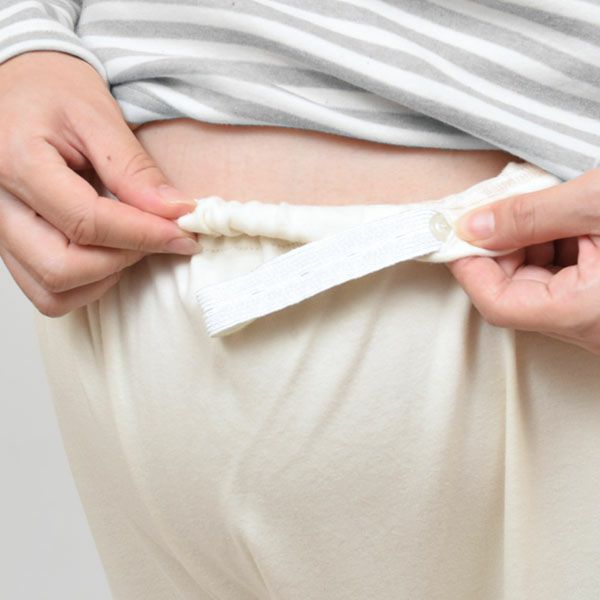 オーガニックコットン マタニティスムースパジャマ