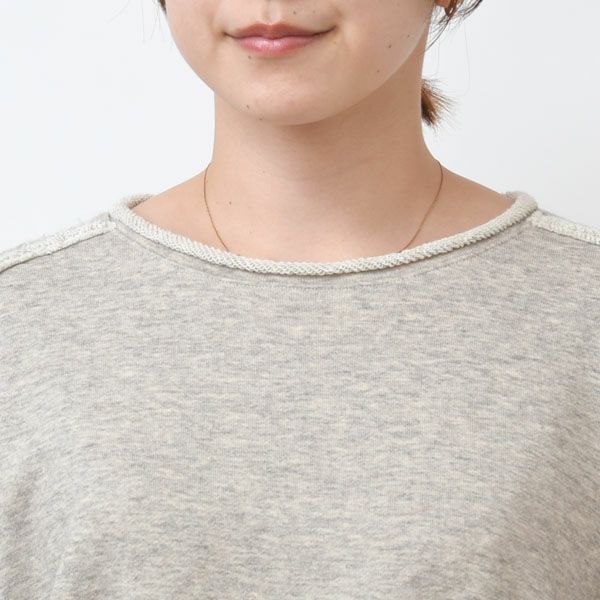 オーガニックコットン&ヤク 裏毛プルオーバー