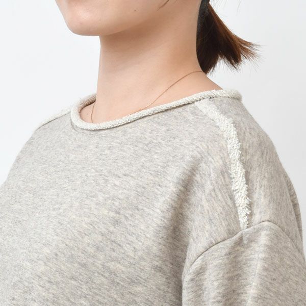 オーガニックコットン&ヤク 裏毛プルオーバー
