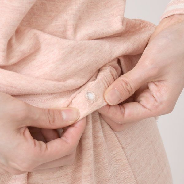 オーガニックコットン 接結フライスふんわりパジャマ(ベンガラ染め)