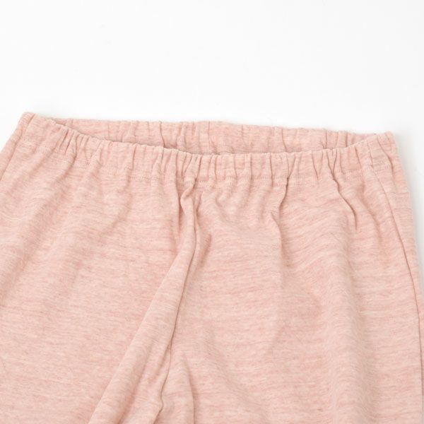 オーガニックコットン 接結フライスふんわりパジャマ(ベンガラ染め)