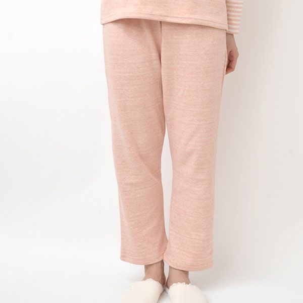 オーガニックコットン 接結フライスふんわりパジャマ(ベンガラ染め)