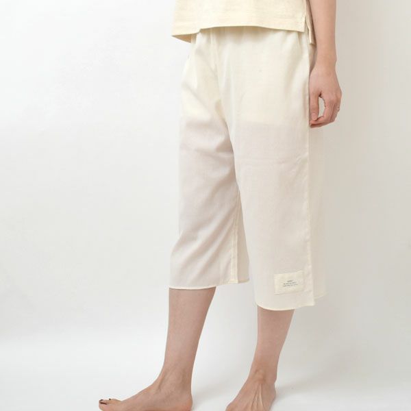 オーガニックコットン inoui高島縮ペチキュロット