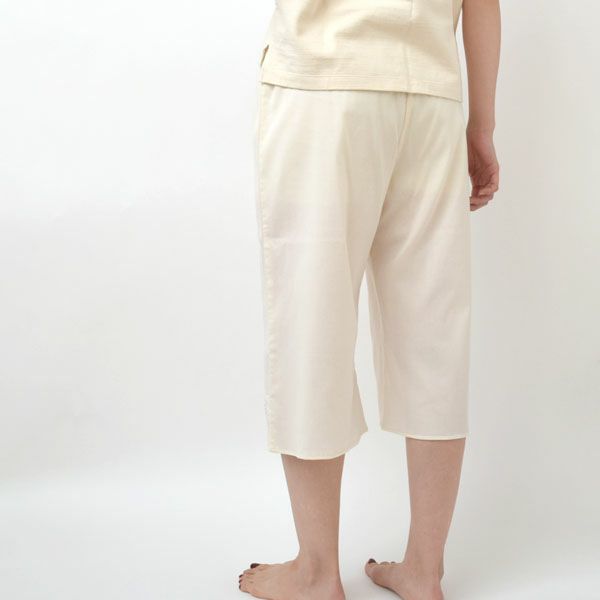 オーガニックコットン inoui高島縮ペチキュロット