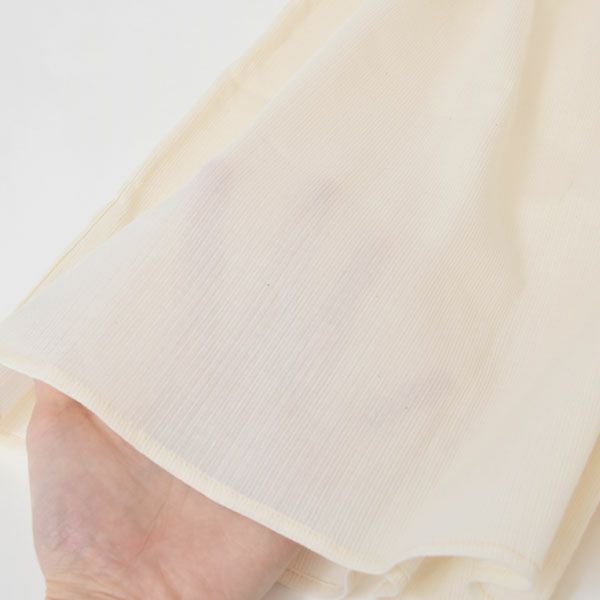 オーガニックコットン inoui高島縮スリップドレス（カップ付き）