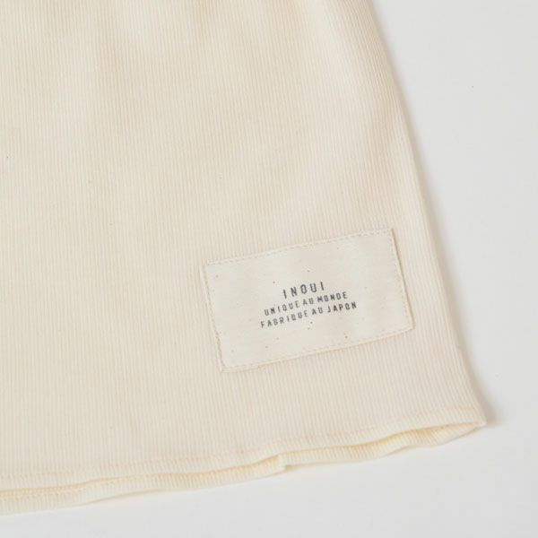 オーガニックコットン inoui高島縮スリップドレス（カップ付き）