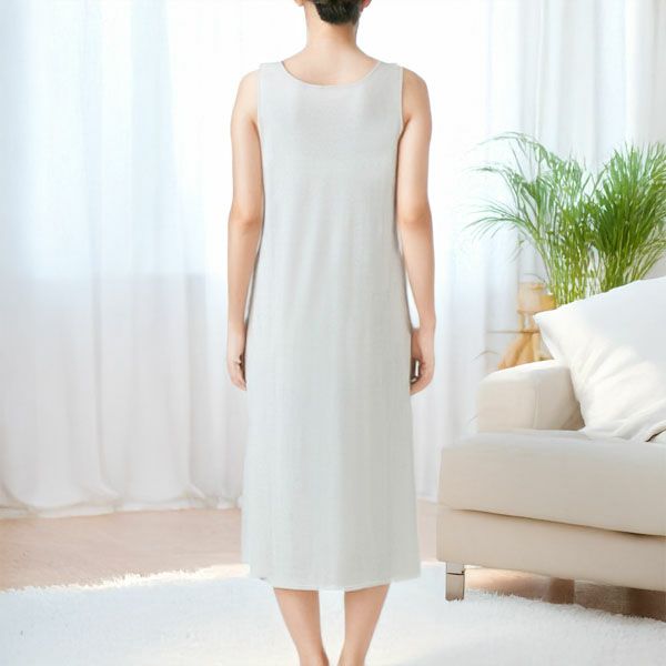 オーガニックコットン フライスペチコートワンピース