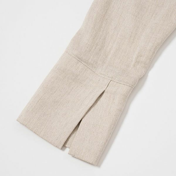 オーガニックコットン＆リネン ツイルワンピース