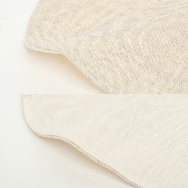 オーガニックコットン＆リネン ベビーダブルガーゼスタイ