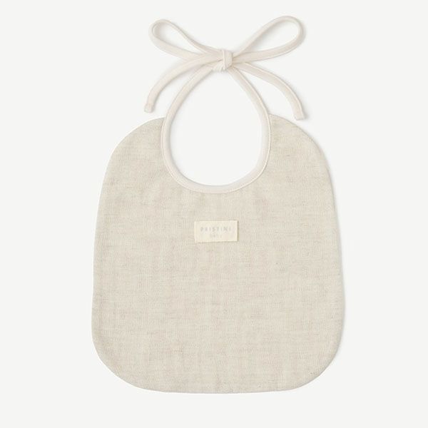 オーガニックコットン＆リネン ベビーダブルガーゼスタイ