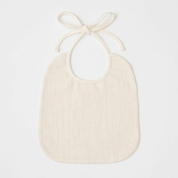 オーガニックコットン＆リネン ベビーダブルガーゼスタイ