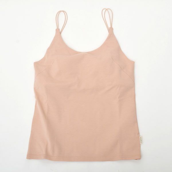 オーガニックコットン ジャスミン ストレッチカップ付きキャミ