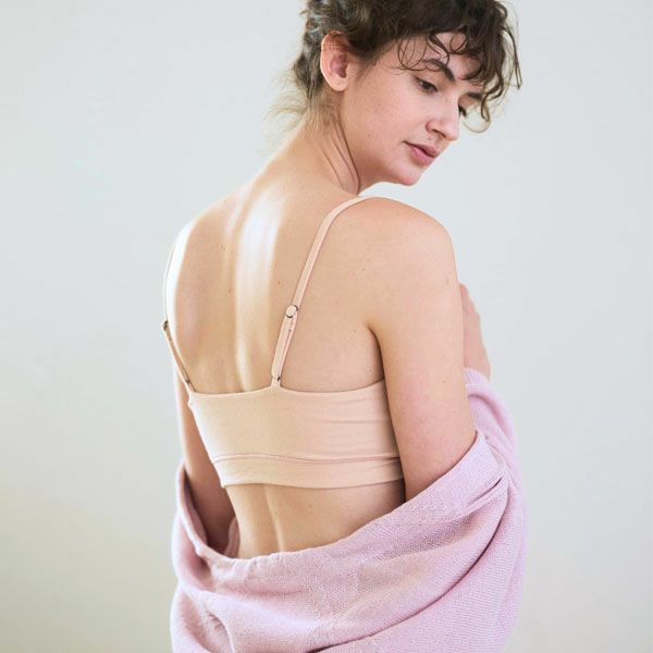 オーガニックコットン ジャスミン ストレッチブラ