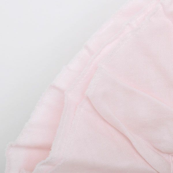 オーガニックコットン カラーガーゼ ローズマリードレス