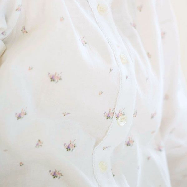 オーガニックコットン プチローズパジャマ