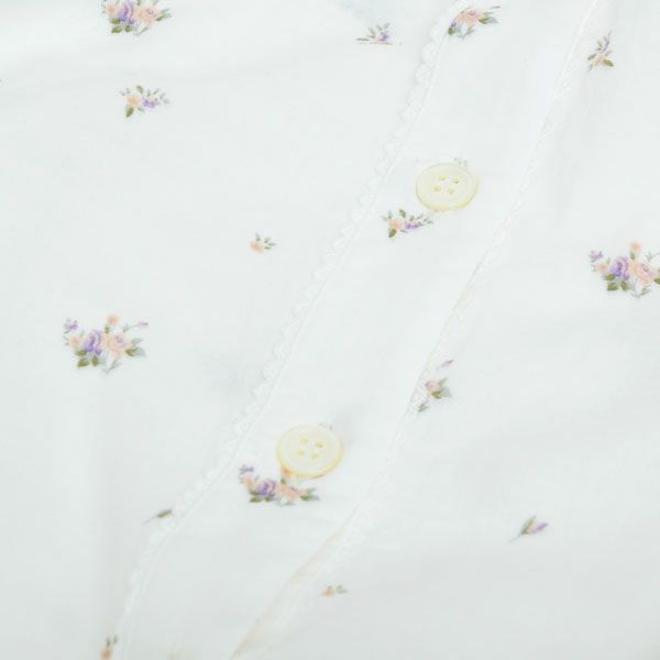 オーガニックコットン プチローズパジャマ