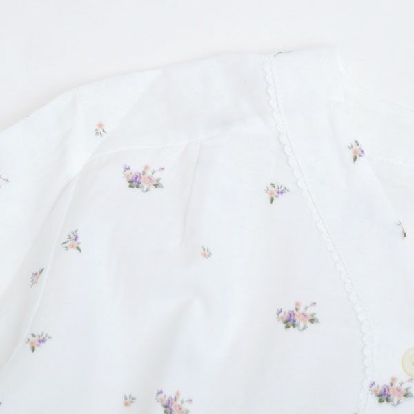 オーガニックコットン プチローズパジャマ