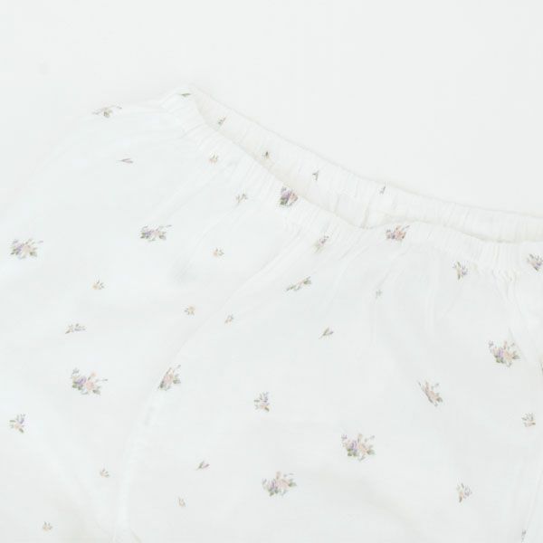 オーガニックコットン プチローズパジャマ