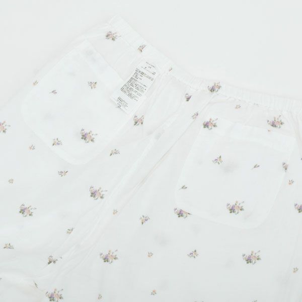 オーガニックコットン プチローズパジャマ