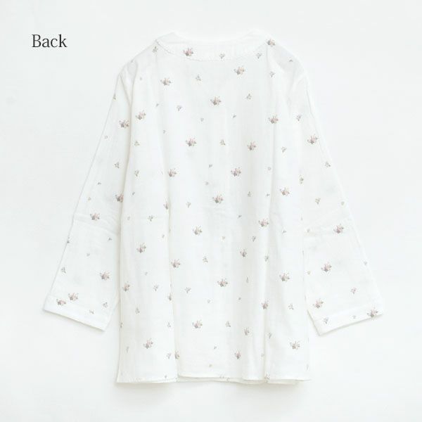 オーガニックコットン プチローズパジャマ