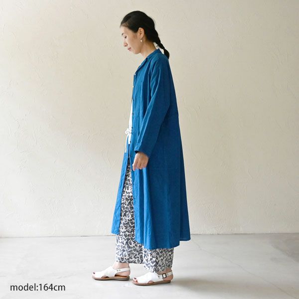 オーガニックコットン ボタニカルリラックスパンツ