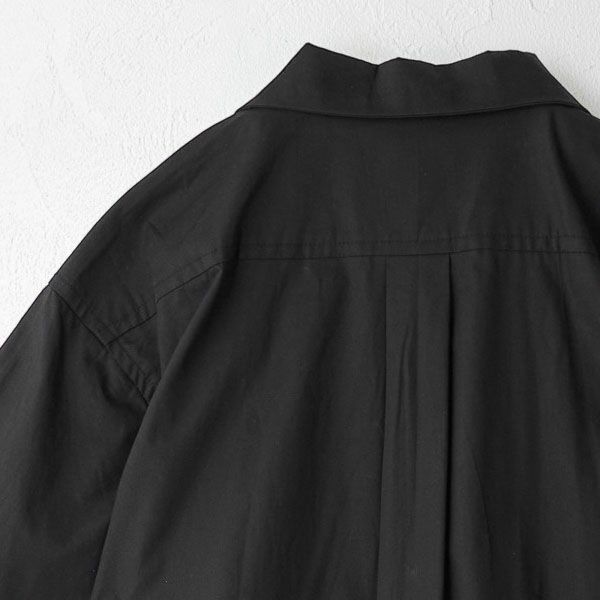 オーガニックコットン メンズ オープンカラーシャツ（半袖）