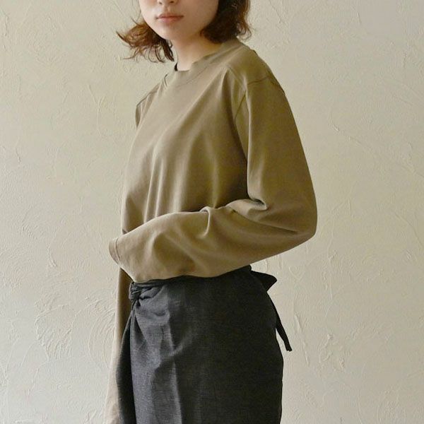 オーガニックコットン ユニセックス パネルTシャツ