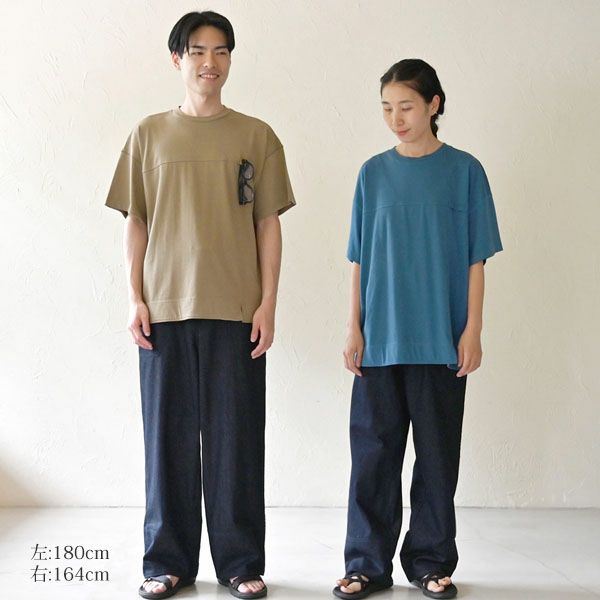 オーガニックコットン ユニセックス ジョイントトップス