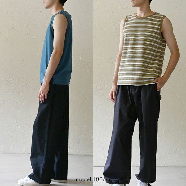 オーガニックコットン ユニセックス タンクトップ