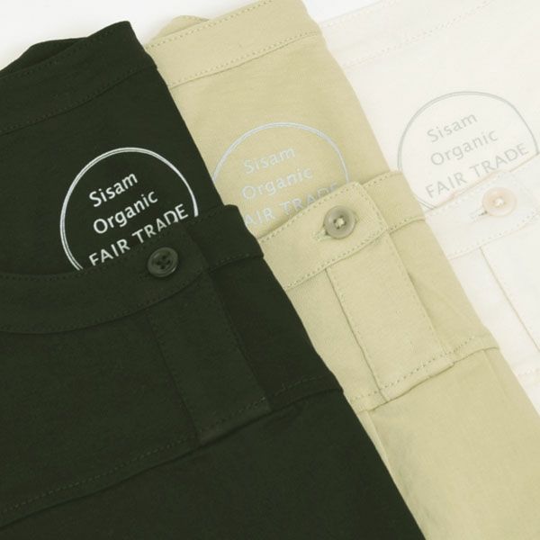 オーガニックコットン サークルヨークトップ
