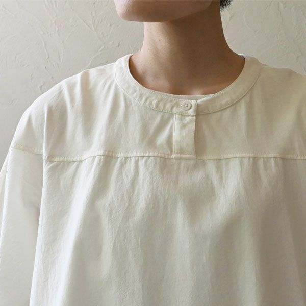 オーガニックコットン サークルヨークトップ