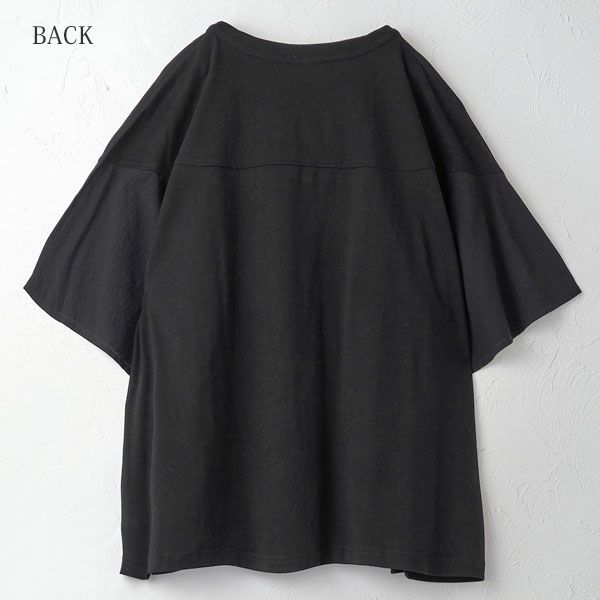 オーガニックコットン サークルヨークトップ