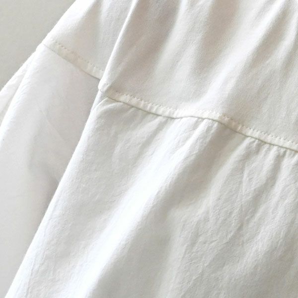 オーガニックコットン サークルヨークトップ