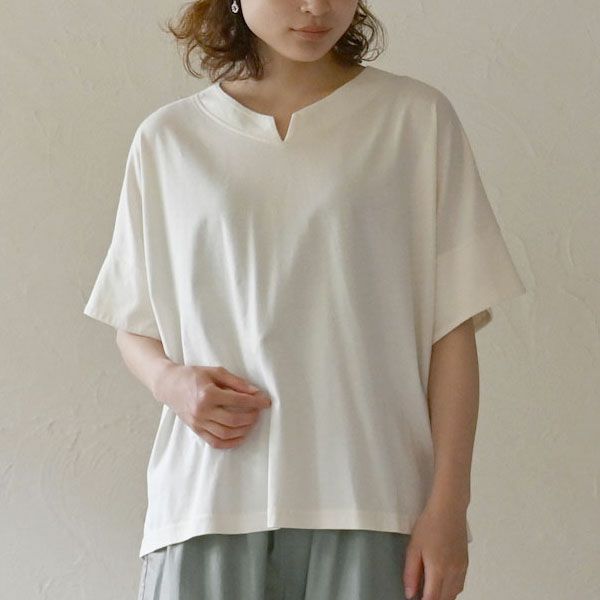 オーガニックコットン スクエアワイドＴシャツ