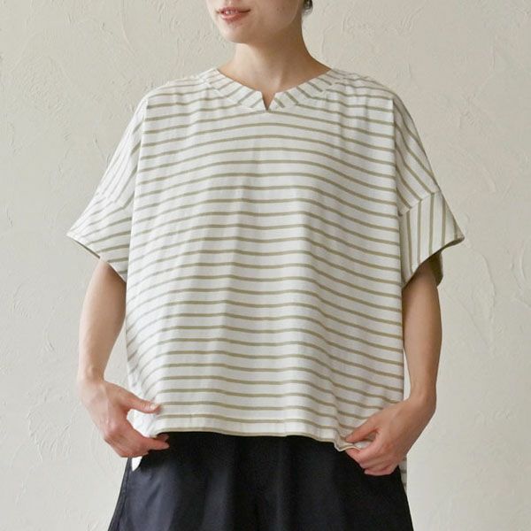 オーガニックコットン スクエアワイドＴシャツ